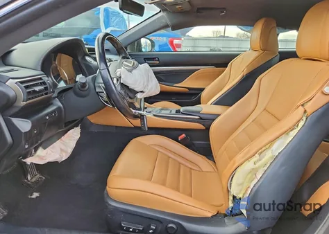 2016 Lexus Rc 300 z USA, uszkodzony, nr VIN JTHSM5BCXG5001153